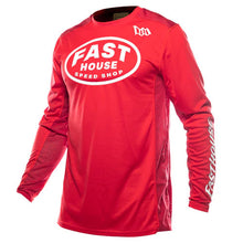 Load image into Gallery viewer, Grindhouse Air-Cooled Ramble LS Jersey - Red