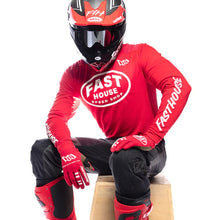 Load image into Gallery viewer, Grindhouse Air-Cooled Ramble LS Jersey - Red