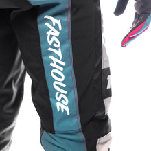 Load image into Gallery viewer, Grindhouse Club Pant - Light Gray/Black/Teal