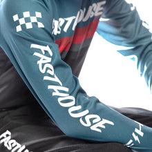 Load image into Gallery viewer, Youth Carbon Force LS Jersey - Teal