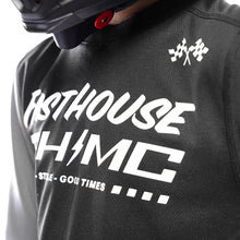 Load image into Gallery viewer, Youth Carbon Method LS Jersey - Black/Grey