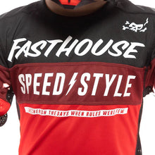 Load image into Gallery viewer, Youth Grindhouse Akin Jersey - Red/Black