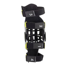 Load image into Gallery viewer, Alpinestars Bionic-7 Knee Brace Set Silver/Yellow Fluoro - Whyteline Collective