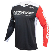 Load image into Gallery viewer, Fasthouse Raven Moto 2 Jersey Black/Red