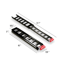 Load image into Gallery viewer, A7 Aluminium Ramp Black/White