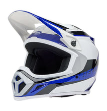 Load image into Gallery viewer, Bell MX-9 MIPS Rift Blue/White
