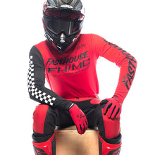 Load image into Gallery viewer, Carbon Method LS Jersey - Red/Black
