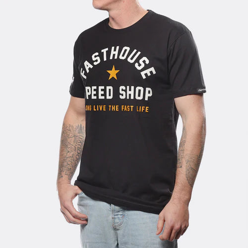 Fast Life SS Tee - Black