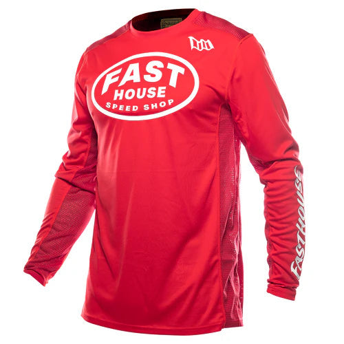Grindhouse Air-Cooled Ramble LS Jersey - Red
