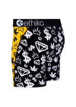 Load image into Gallery viewer, Ethika Blk&amp;Yl Mid
