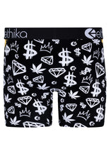 Load image into Gallery viewer, Ethika Blk&amp;Yl Mid
