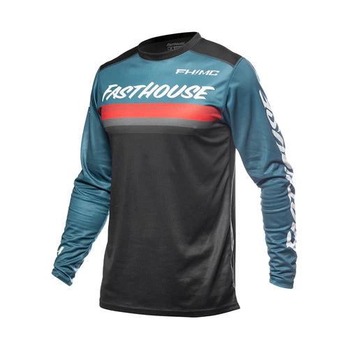 Youth Carbon Force LS Jersey - Teal