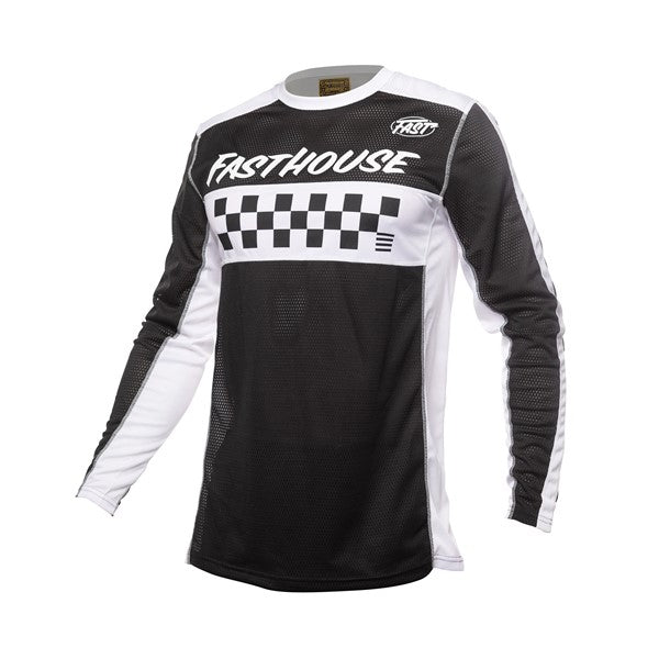 Youth Grindhouse Waypoint Jersey - Black/White