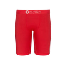 Load image into Gallery viewer, Ethika Boys Subzero Neon Red Staple

