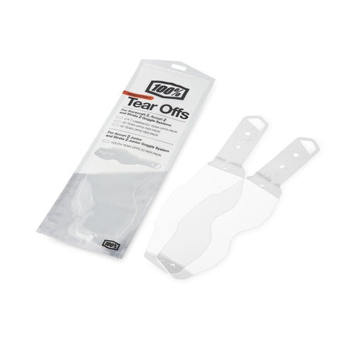 100% Generation 2 Laminated Tear-Offs (20 Pack) - Whyteline Collective