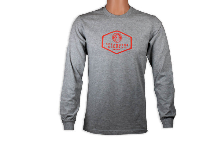 Beta Motor Long Sleeve Grey